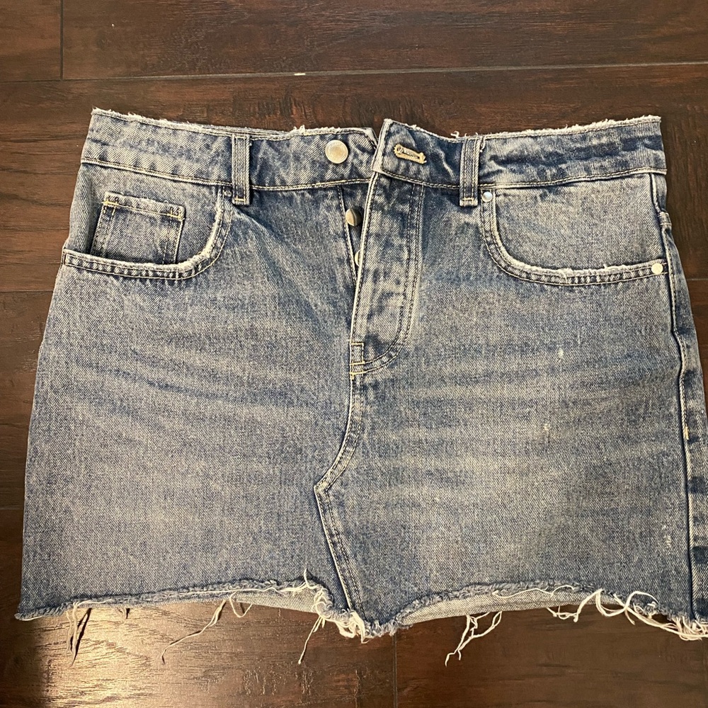 Zara denim skirt